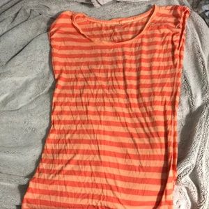 Orange stripped Gap t shirt